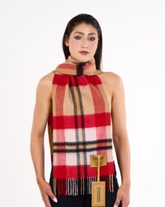 New designer wool scarves stand out.