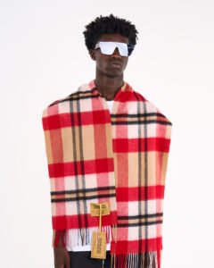Designer cashmere scarf from Scott Cashmere