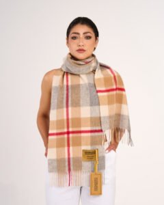 Fashion designer cashmere scarves