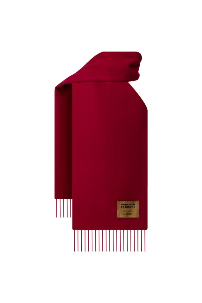 Edinburgh Cashmere DC Check Cashmere Scarf heritage
