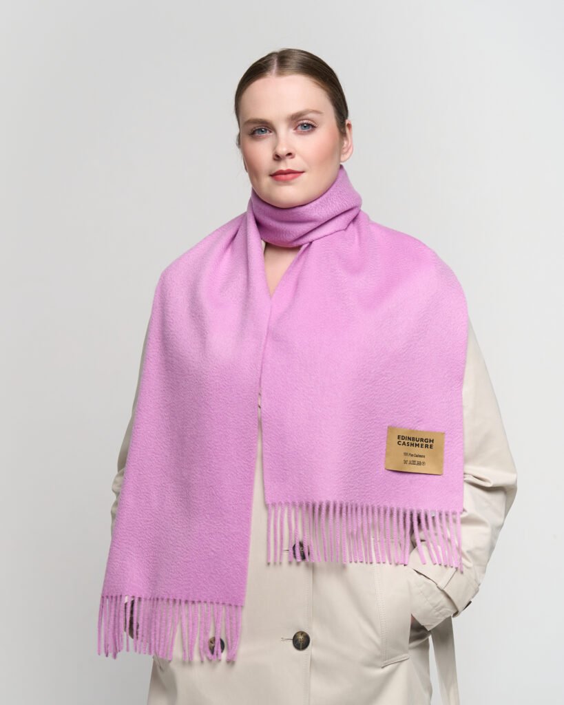 Edinburgh Cashmere DC Scott Cashmere Scarf travel Europe spring